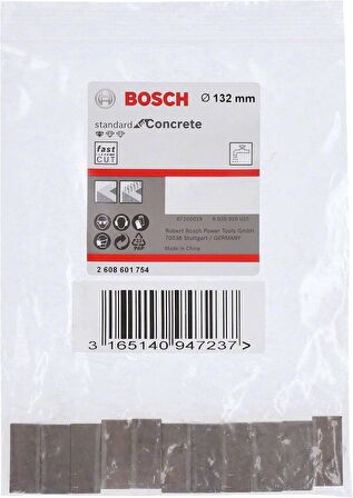 Bosch Sulu Elmas Karot Ucu Segmanı 132mm 1 1/4'' 11'li 2608601754